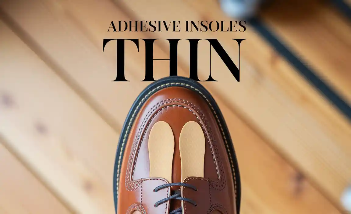 Adhesive Insoles Thin