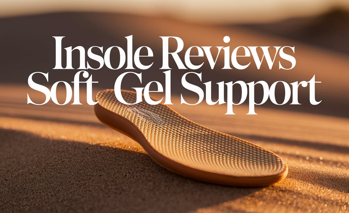 Insole Reviews Soft Gel Support