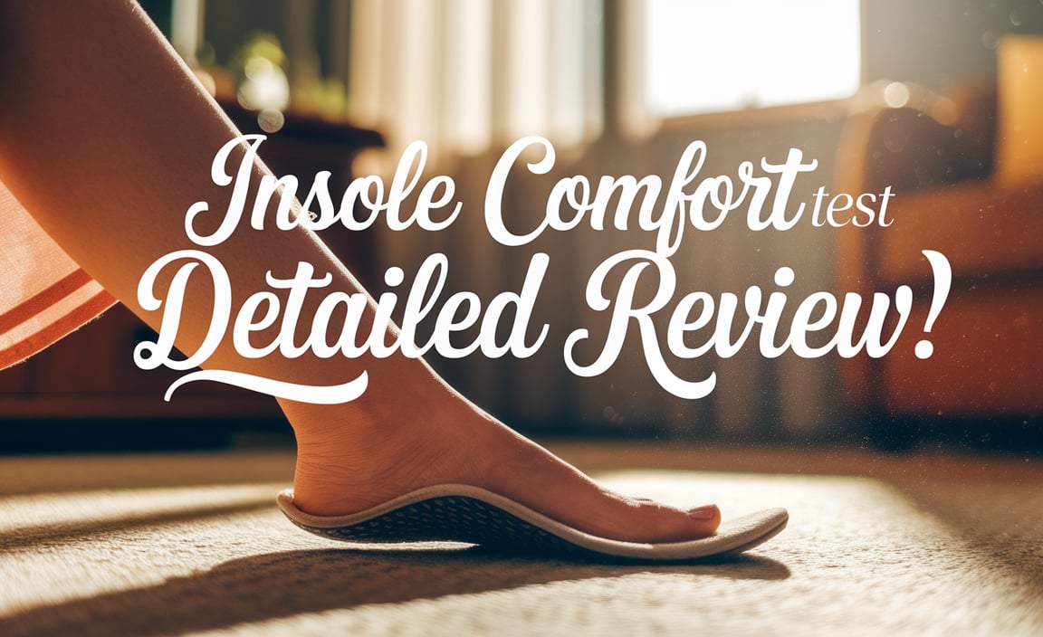 insole comfort test detailed review