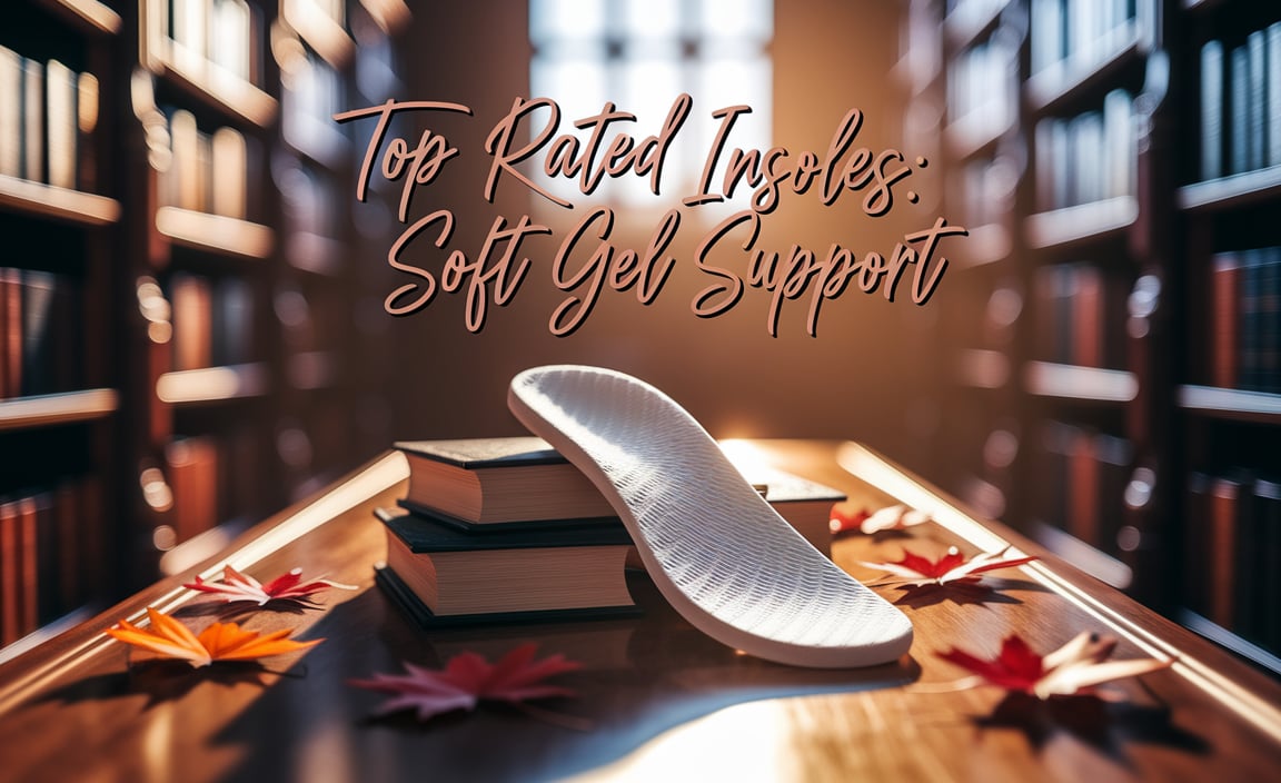top rated insoles soft gel support