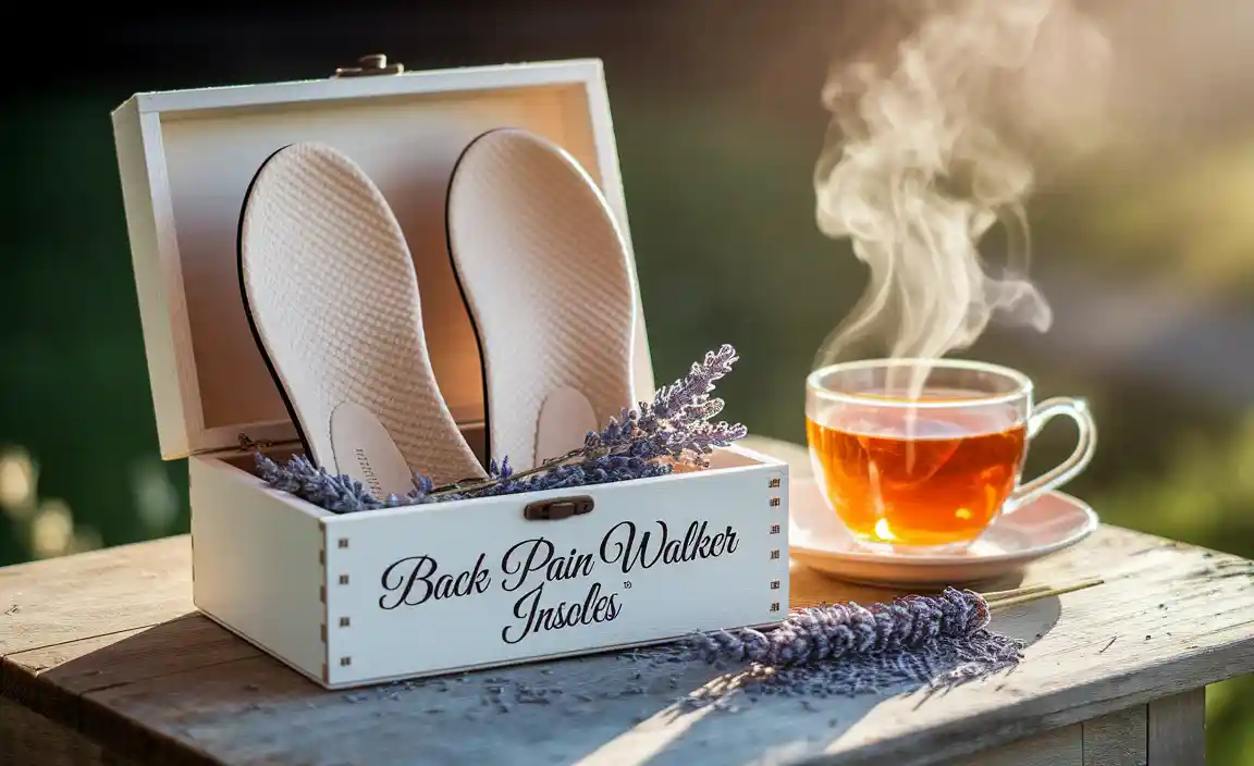 Choosing the Right Insoles for Back Pain Walkers